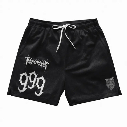 HALF WICKED Workout Shorts Black